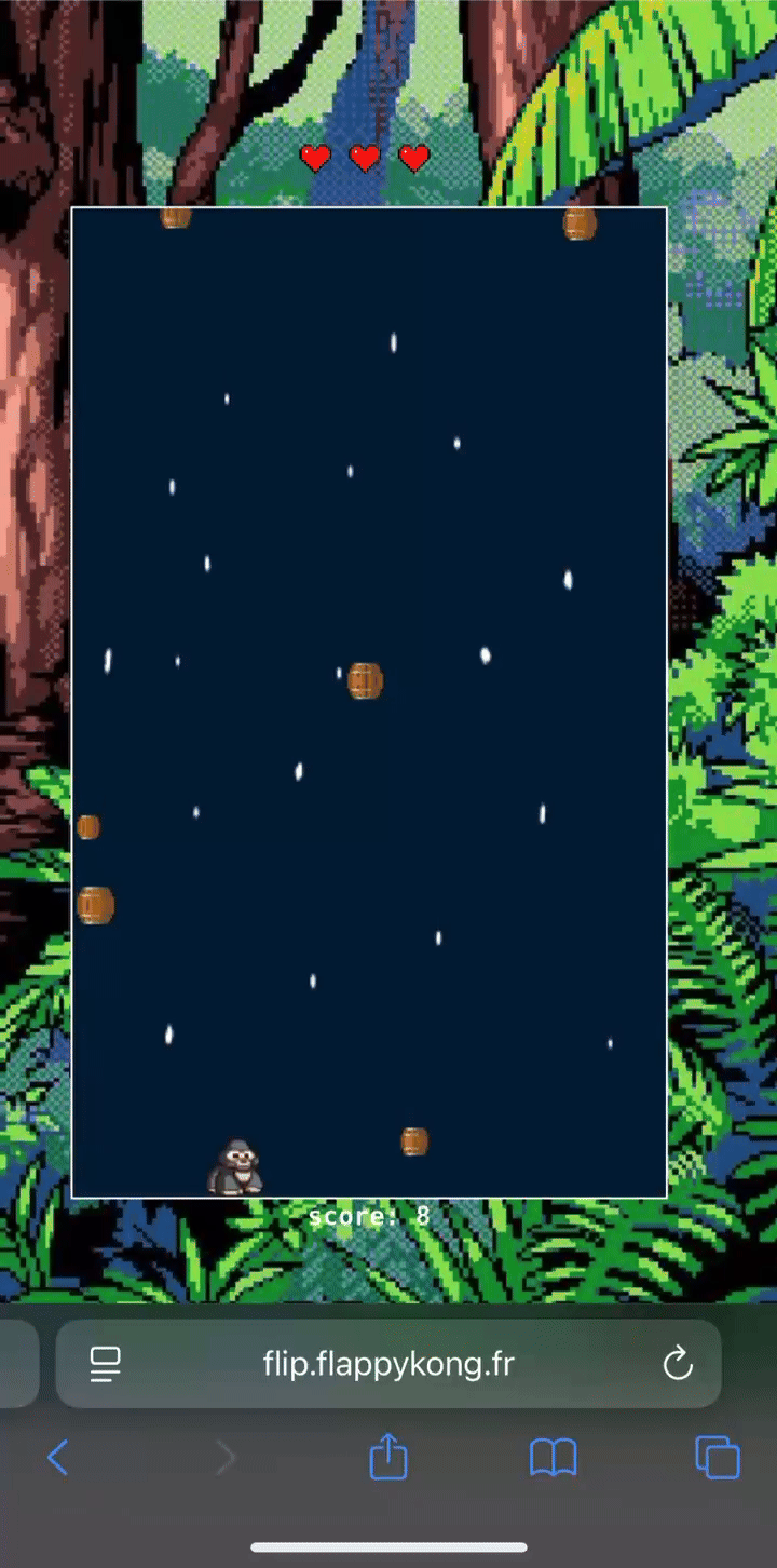 Mockup du jeu Flip Kong